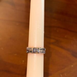 Rose Gold Alexandrite Ring